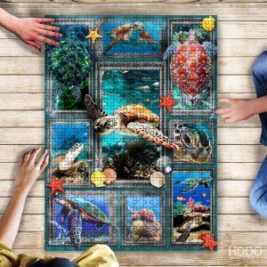 Turtle Sea Jigsaw Puzzle Set