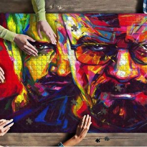 Two Men, Art Jigsaw Puzzle Set