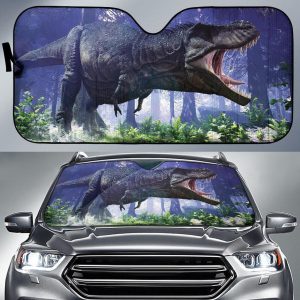 Tyrannosaurus T-rexs Car Auto Sun Shade