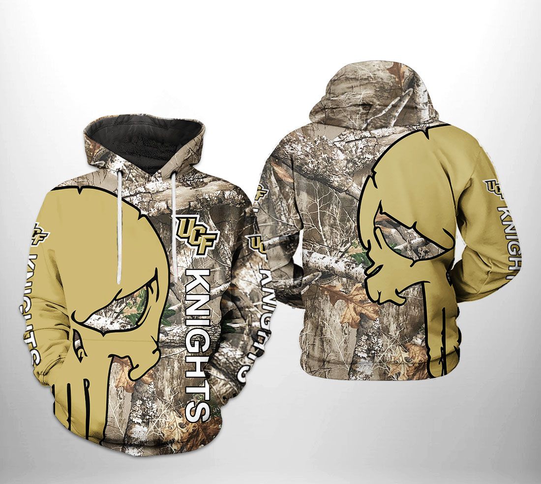 UCF Knights NCAA Camo Veteran Hunting 3D Printed Hoodie/Zipper Hoodie UCF Knights NCAA Camo Veteran Hunting 3D Printed Hoodie/Zipper Hoodie