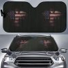 USA Eagle Flags Car Auto Sun Shade