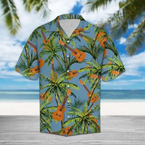 Ukulele Lovers Hawaiian Shirt Summer Button Up