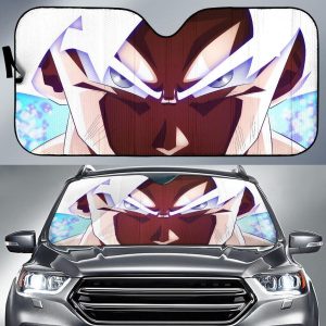 Ultra Instinct Goku Dragon Ball Supers Car Auto Sun Shade