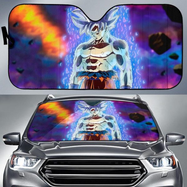 Ultra Instinct Goku Migatte No Gokui Dragon Ball Super Car Auto Sun Shade