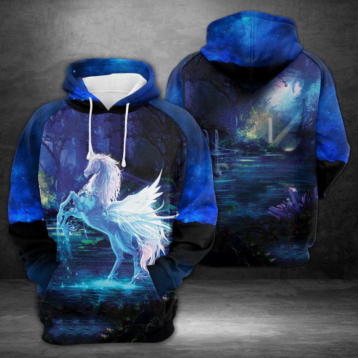Unicorn 3D Printed Hoodie/Zipper Hoodie Unicorn 3D Printed Hoodie/Zipper Hoodie