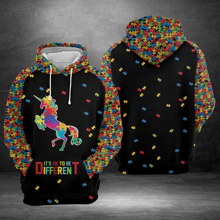 Unicorn Austism 3D Printed Hoodie/Zipper Hoodie Unicorn Austism 3D Printed Hoodie/Zipper Hoodie