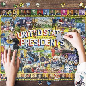 United Stated Presidents Jigsaw Puzzle Set