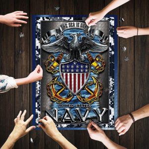 United States Navy Pn78Pz Jigsaw Puzzle Set
