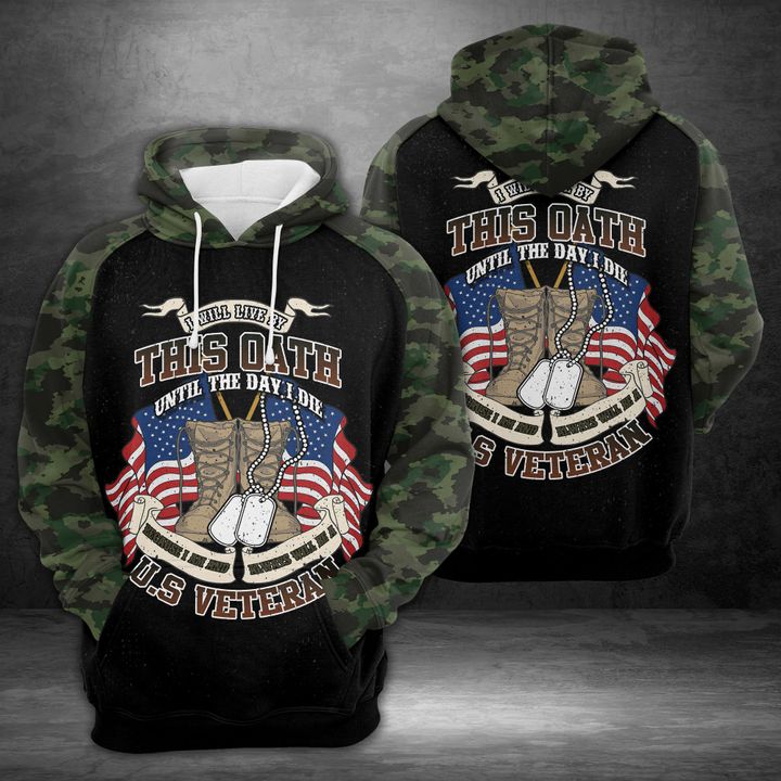 Us Veteran 3D Printed Hoodie/Zipper Hoodie Us Veteran 3D Printed Hoodie/Zipper Hoodie