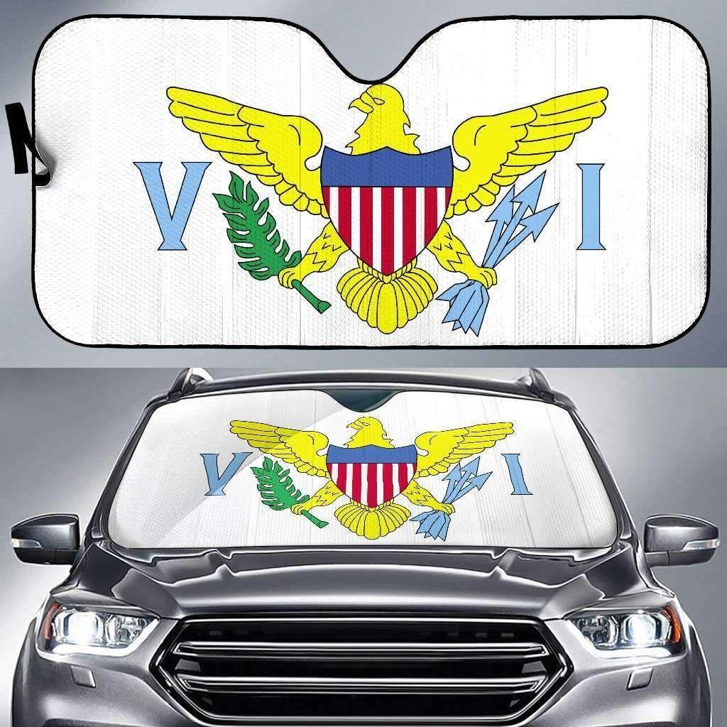 Us Virgin Islands Car Auto Sun Shade Us Virgin Islands Car Auto Sun Shade