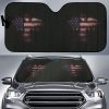 Usa Eagle Flag Car Auto Sun Shade