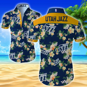 Utah Jazz Hawaiian Shirt Summer Button Up