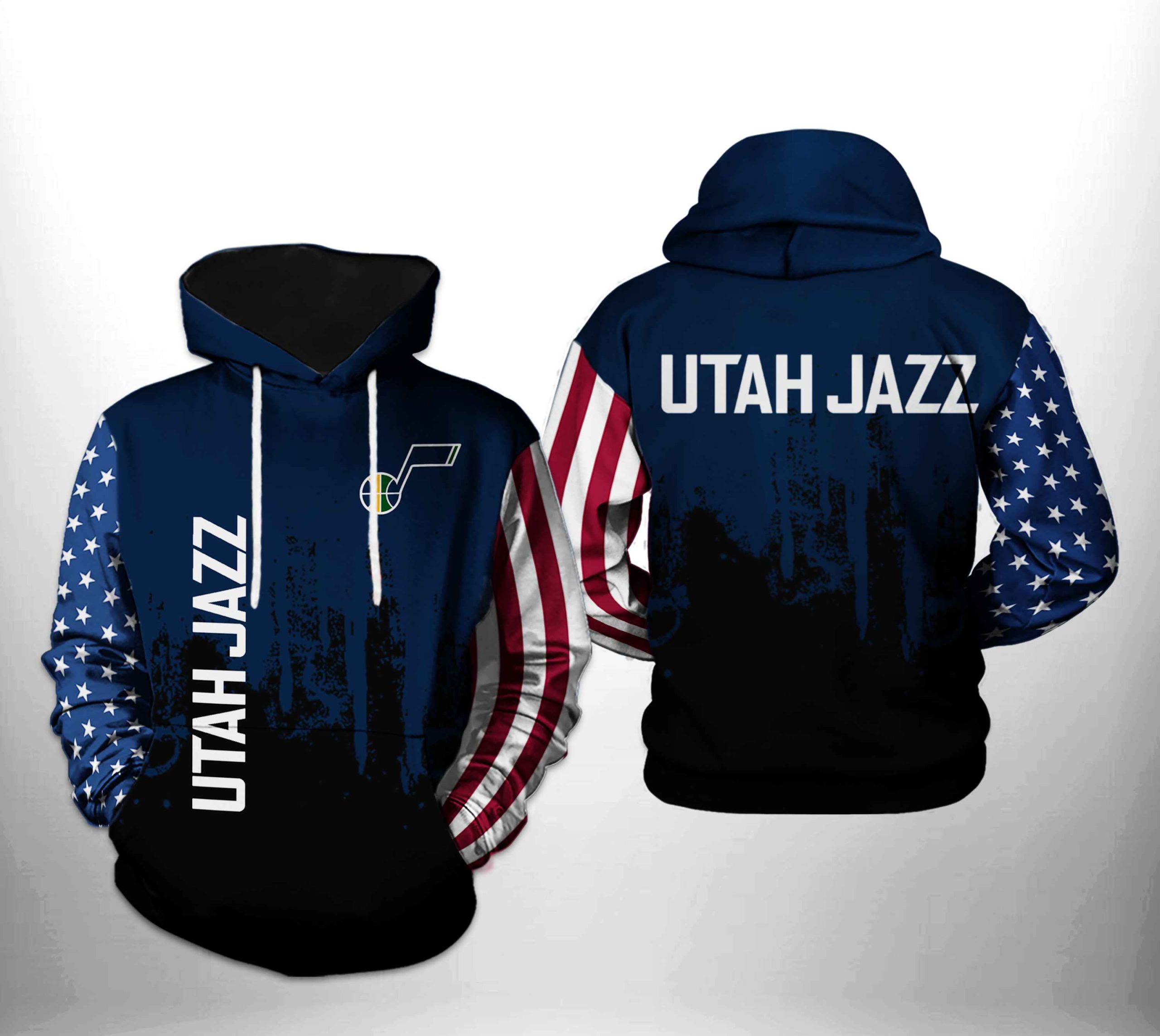 Utah Jazz NBA Team US 3D Printed Hoodie/Zipper Hoodie Utah Jazz NBA Team US 3D Printed Hoodie/Zipper Hoodie