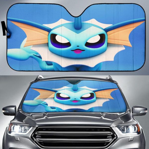 Vaporeon Pokemon Car Auto Sun Shade