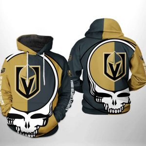 Vegas Golden Knights NHL Grateful Dead 3D Printed Hoodie/Zipper Hoodie