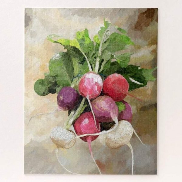 Vegetables, Radishes Jigsaw Puzzle Set
