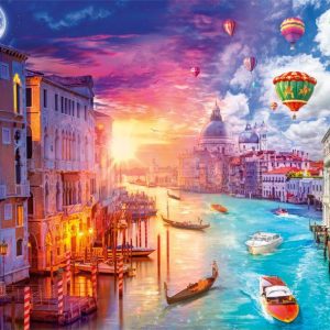 Venice, City On Water Jigsaw Puzzle Set