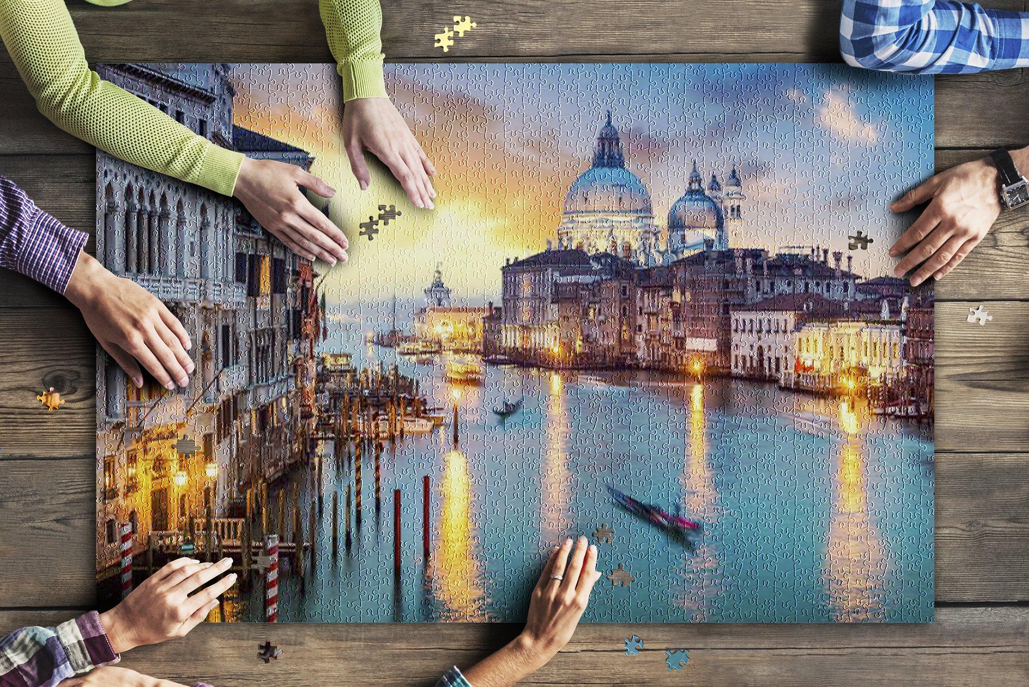 Venice, Italy Sunset On The Grand Canal? Jigsaw Puzzle Set Venice, Italy Sunset On The Grand Canal? Jigsaw Puzzle Set