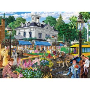 Victorian Spring Jigsaw Puzzle Set