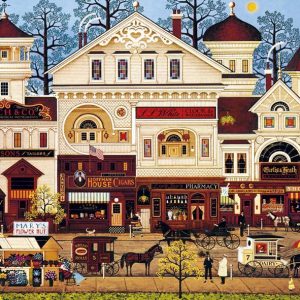 Victorian Street Jigsaw Puzzle Set