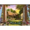 View Of The Cottage Jigsaw Puzzle Set