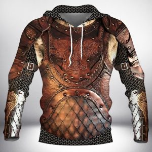 Viking 3D Printed Hoodie/Zipper Hoodie