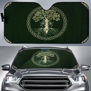 Viking Tree Car Auto Sun Shade