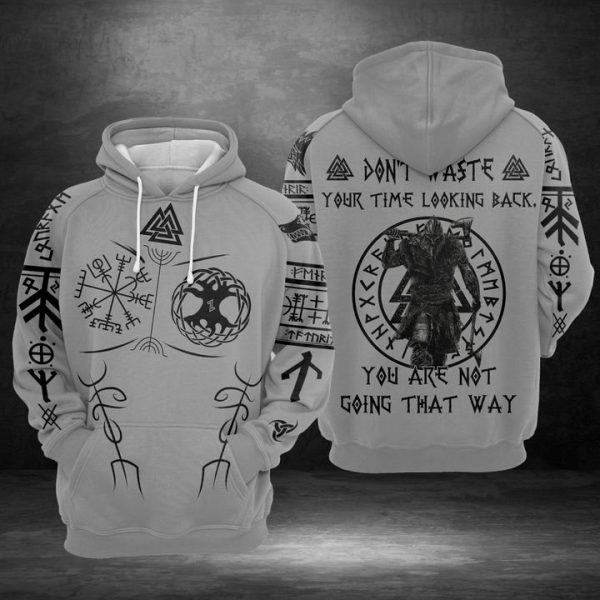 Viking Warrior 3D Printed Hoodie/Zipper Hoodie