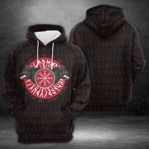 Viking Wolves 3D Printed Hoodie/Zipper Hoodie