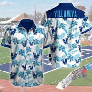 Villanova Wildcats Hawaiian Shirt Summer Button Up