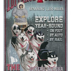 Vintage Iditarod Trail Jigsaw Puzzle Set
