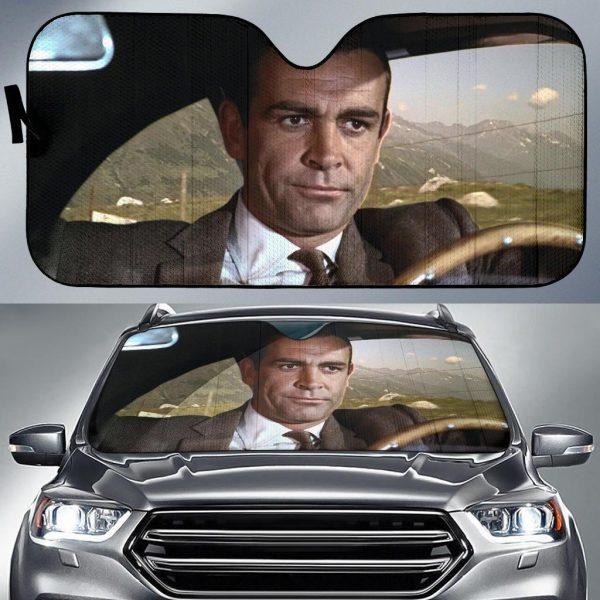Vintage James Bond Car Auto Sun Shade Vintage James Bond Car Auto Sun Shade