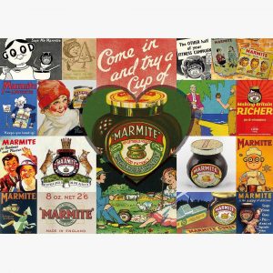 Vintage Marmite Jigsaw Puzzle Set