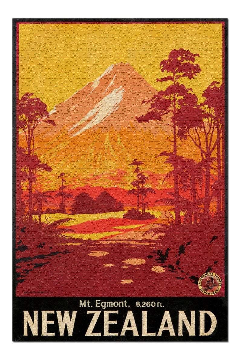 Vintage New Zealand Advertisement Jigsaw Puzzle Set Vintage New Zealand Advertisement Jigsaw Puzzle Set