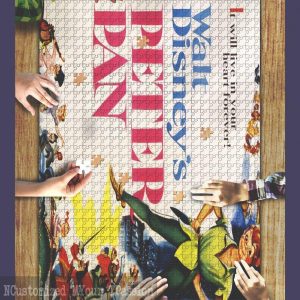 Vintage Peter Pan Jigsaw Puzzle Set