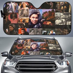 Vintage Red Dwarf Window Car Auto Sun Shade