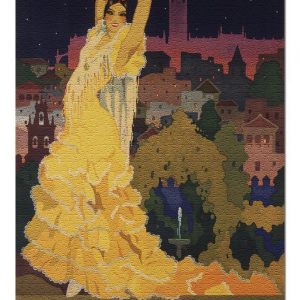 Vintage Spain Poster Jigsaw Puzzle Set