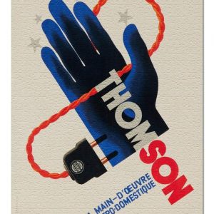 Vintage Thomson Poster Jigsaw Puzzle Set