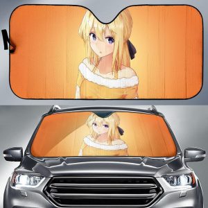 Violet Evergarden Anime Girl Arts Anime Car Auto Sun Shade