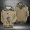 Violin Mandala 3D Printed Hoodie/Zipper Hoodie