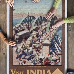 Visit India Indian State Railways Jigsaw Puzzle Set