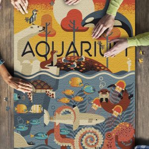 Visit The Aquarium Jigsaw Puzzle Set