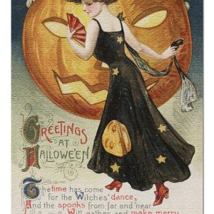 Vitage, Halloween Witch Dance Jigsaw Puzzle Set
