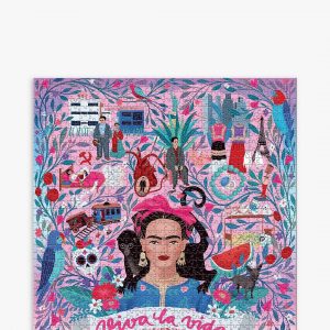 Viva La Vida Frida Kahlo Jigsaw Puzzle Set