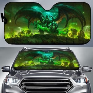 Warcraft Demon Hunters Car Auto Sun Shade