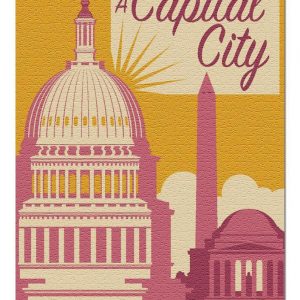 Washington Dc A Capital City Jigsaw Puzzle Set