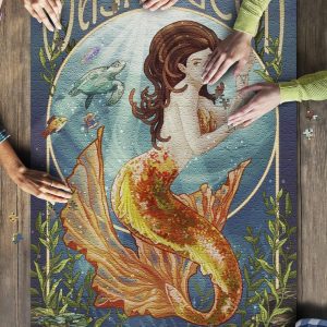 Washington Mermaid Jigsaw Puzzle Set