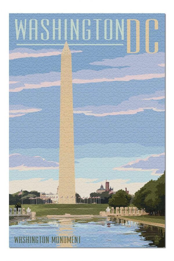 Washington Monument Jigsaw Puzzle Set