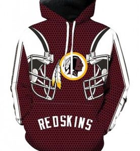 Washington Redskins 3D Printed Hoodie/Zipper Hoodie