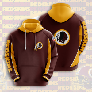 Washington Redskins American Football 3D Printed Hoodie/Zipper Hoodie